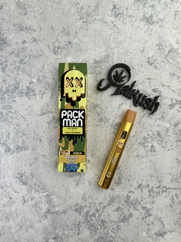 پاد تی اچ سی ماریجوانا پک من بنانا گلو – Packman Banana Glue 2G