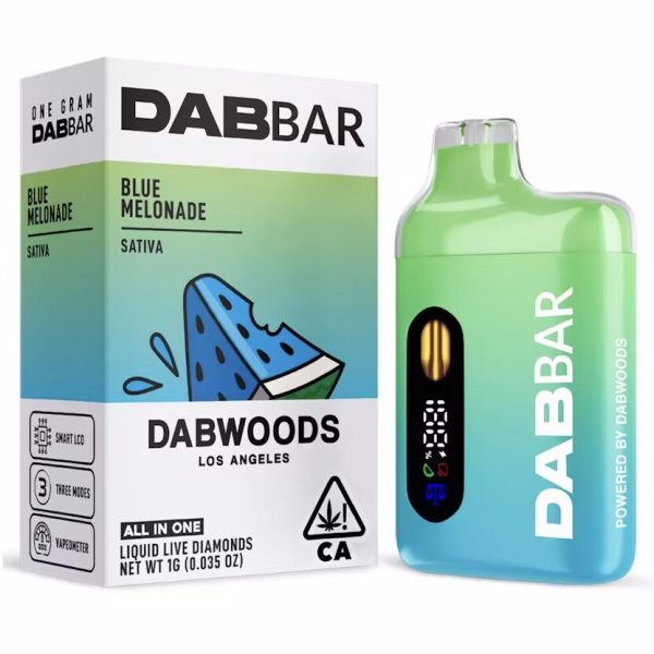 پاد تی اچ سی ماریجوانا دب بار دبوودز بلو ملونید – DabBar DABWOODS Blue Melonade 1G
