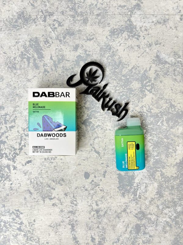 پاد تی اچ سی ماریجوانا دب بار دبوودز بلو ملونید – DabBar DABWOODS Blue Melonade 1G