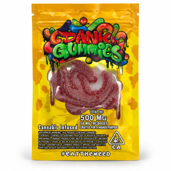 پاستیل تی اچ سی و گل Dank Gummies Cherry Berry